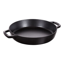 Frigideira de Ferro Fundido - STAUB - 40511-073-0 - 34 cm - Preto Fosco - Alta Capacidade