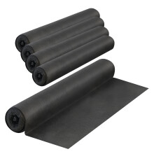 ((5 Rolls) Geezy Garden Weed Control Fabric Membrane - 10m x 1.5m) Geezy Garden Weed Control Fabric Membrane - 8m x 1.5m