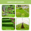 GEEZY GEEZY Non-Woven Weed Control Membrane 1.5x10m Permeable Ground Fabric 5 Rolls 8