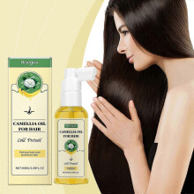 (1Pcs)Camellia Oil For Hair, Cold Pressed Camellia Oil, Moisturizes and Protects Hair, Help Repair Damage and Reduce Split Ends
