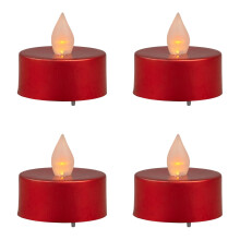 Electronic Warm White Tea Lights LED Candles Flameless Lights