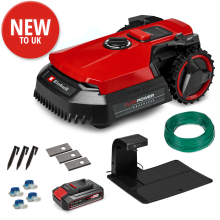 Einhell Cordless Robot Lawnmower 18V FREELEXO 500 Robotic Lawnmower Automatic Power X-Change