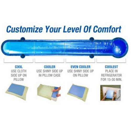 Chillow Cooling Pillow Sleeping Cool Pillow Pads for Night Sweats 1