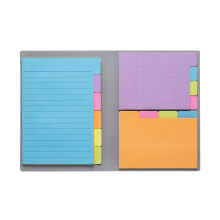 Conjunto de Post-it Panda Planner - 140 Cores Variadas de Primavera com Notas Com Guias, Pontilhadas, Linhas & Vazias