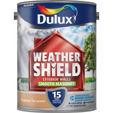 Dulux - Weathershield Smooth Masonry Paint 5L - Toasted Terracotta