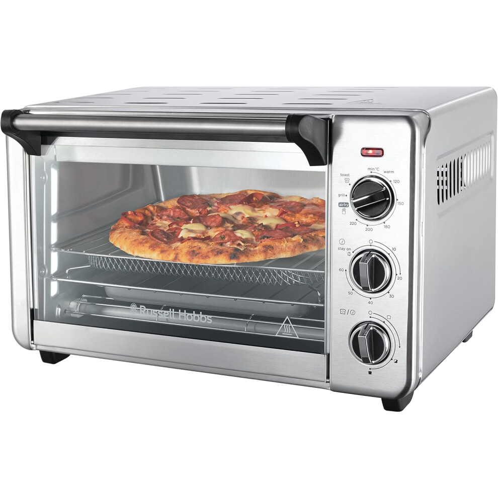 New Russell Hobbs 20L Oven 5-In-1 Rapid Hot Air Fryer, Mini Oven, Grill, Toaster, Warming Function, Timer, Energy Saving, Pizza Diameter 30Cm...