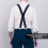 Fasker Mens SUPENDRES X-Back 2 """" Regulowane solidne proste klipser 5