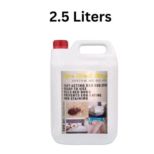 (2.5 Liters) Bed Bug Spray Non-Staining Lasting Treatment