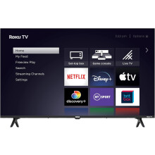 (40" Roku TV, Roku TV) RCA Roku TV 32" Smart TV, RK32HN1 32 Inch HD TV with Apple TV+ BBC Netflix Freeview, DVB-T2/T Dolby Audio HDMI USB, Ideal Television for ...