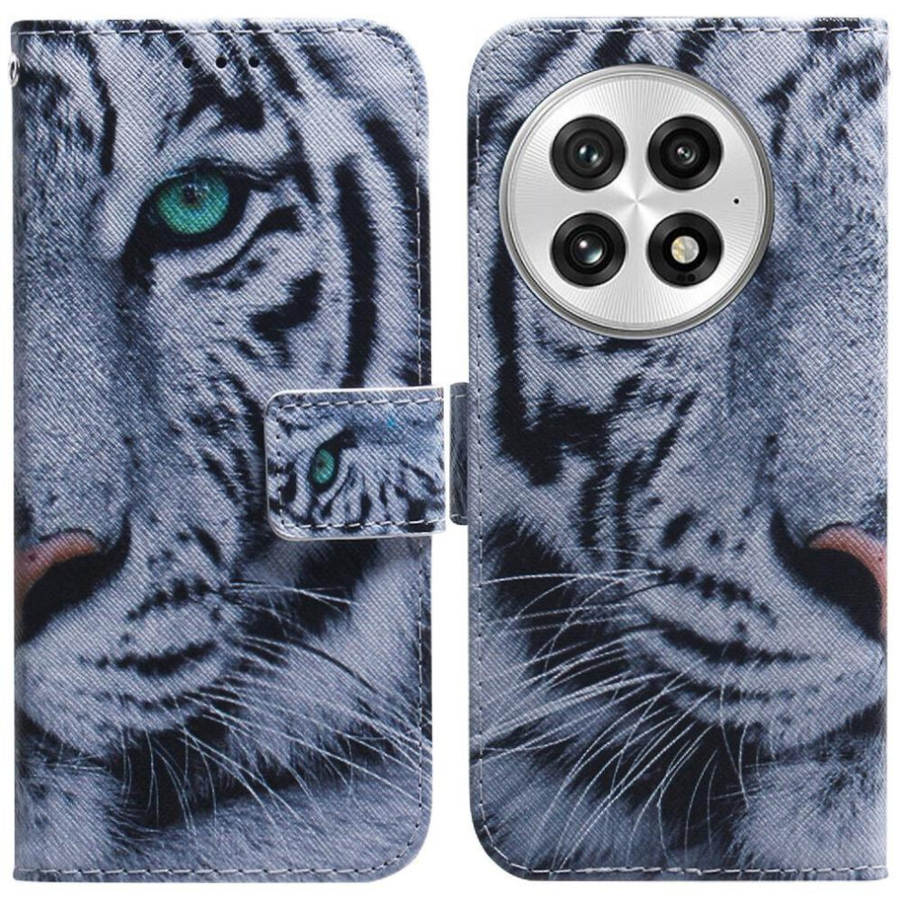 (C3 ) Flip Case For Oneplus 13 Magnetic Closure Wallet Card Slots Pu Leather Painted 764544150415