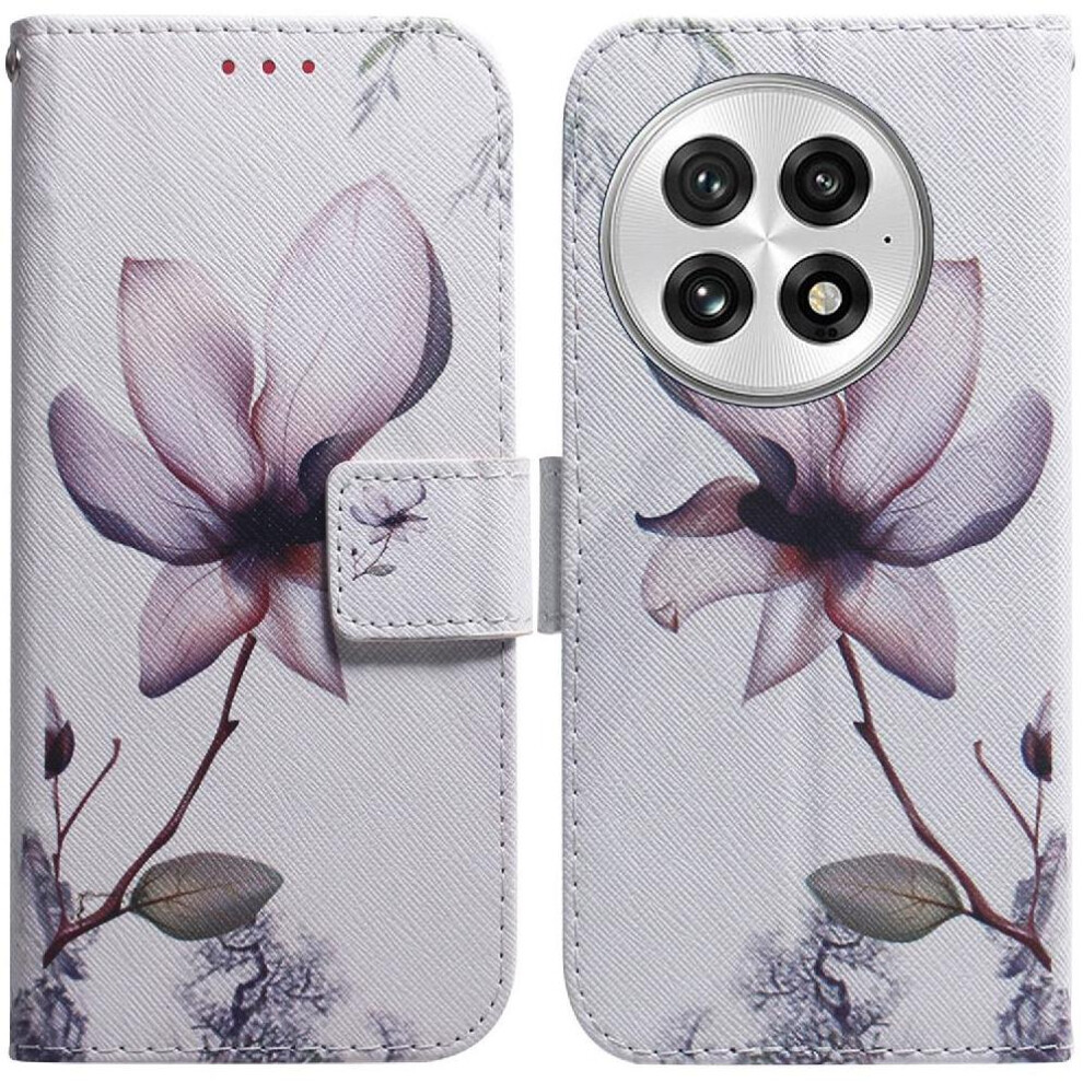 (C9 ) Flip Case For Oneplus 13 Magnetic Closure Wallet Card Slots Pu Leather Painted 764544150477