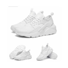 (White, UK 8.5) 2025 Men Women Running Trainer Sneakers Gym Sports Lightweight Walking Shoes