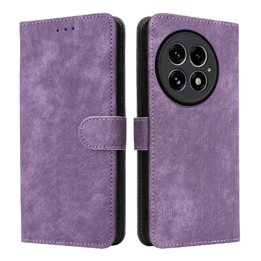 (Purple) Case For Oneplus 13 5G Rfid Blocking Card Slots Cover Flip Folio Wallet Magnetic Closure Pu Leather Purple 764544151177