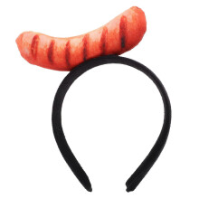 (As show, One size) Funny Food Headband Novelty Headband Party Headband Hairband Makeup Headband Costume Accessory