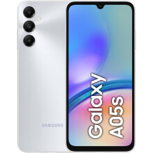 (Silver) Samsung Galaxy A05s, Factory Unlocked Android Smartphone, 13MP Front Camera, Fast Charging, 64GB, Black, 3 Year Manufacturer Extended War... - Refurbished