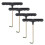 (As show, One size) 4Pcs Ice Skate Shoelace Sharpener Skate Tool Skate Sharpener Trampoline Hook Spring Hook 1