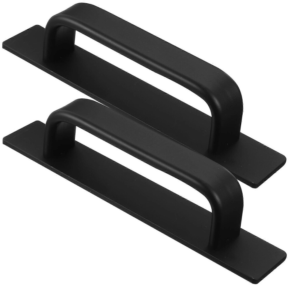 (As Show, One Size) 2Pcs Adhesive Handle 180Mm Cabinet Door Handle And Pull Cupboard Handle 6974185870182