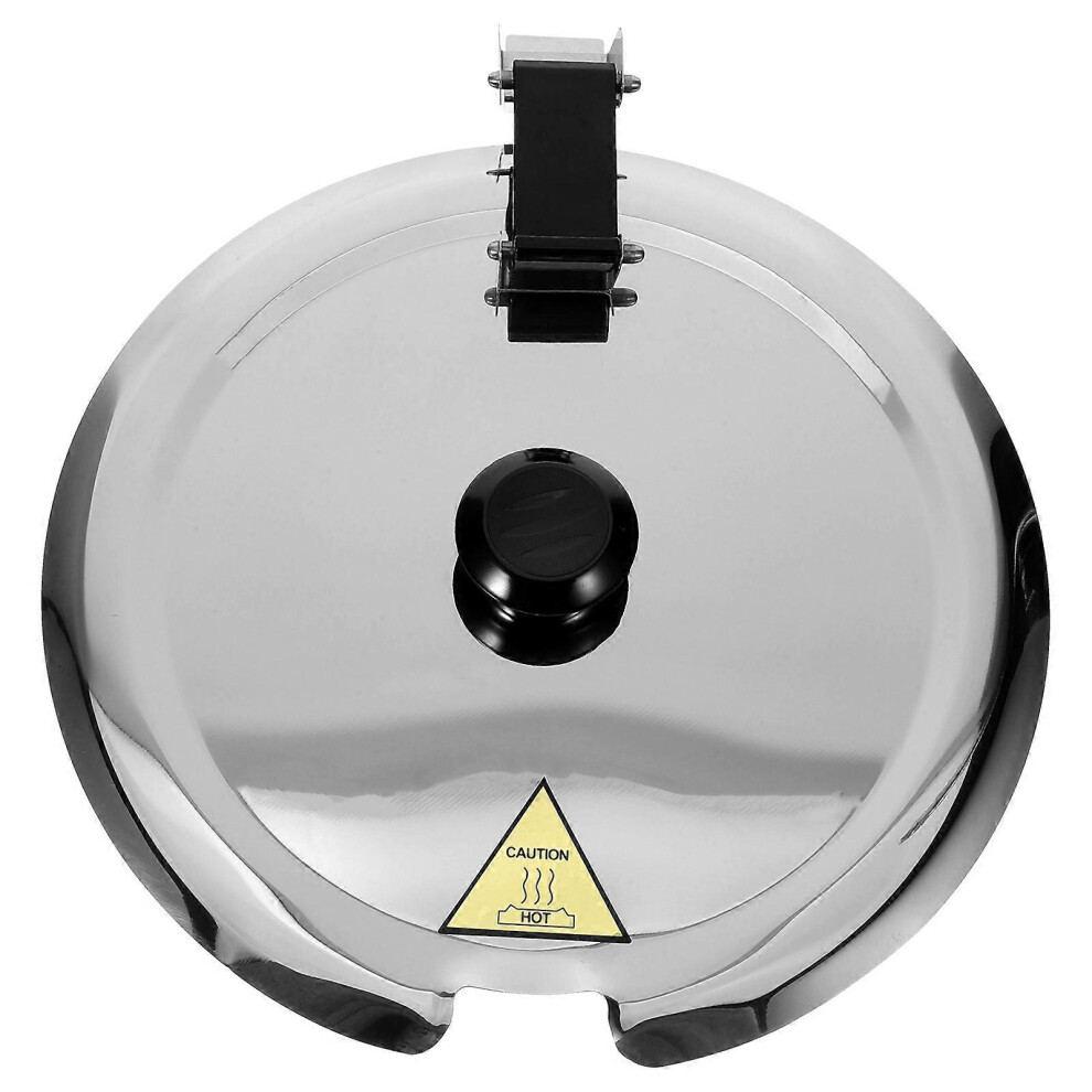(As show, One size) Electric Soup Warmer Lid Kitchen Electric Cookware Stainless Steel Replacement Lid-image-OPC-PGNX252-NEW