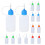 (As show, One size) 25pcs Glue Bottle 30ml Reusable Tip Bottle Replacement Glue Applicator Bottle Container 1