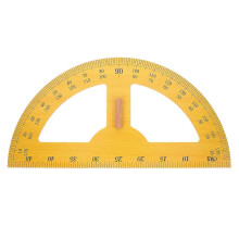 (As show, One size) Giant Protractor Semi-circle Angle Protractor Measuring Tool 180 Degree Protractor
