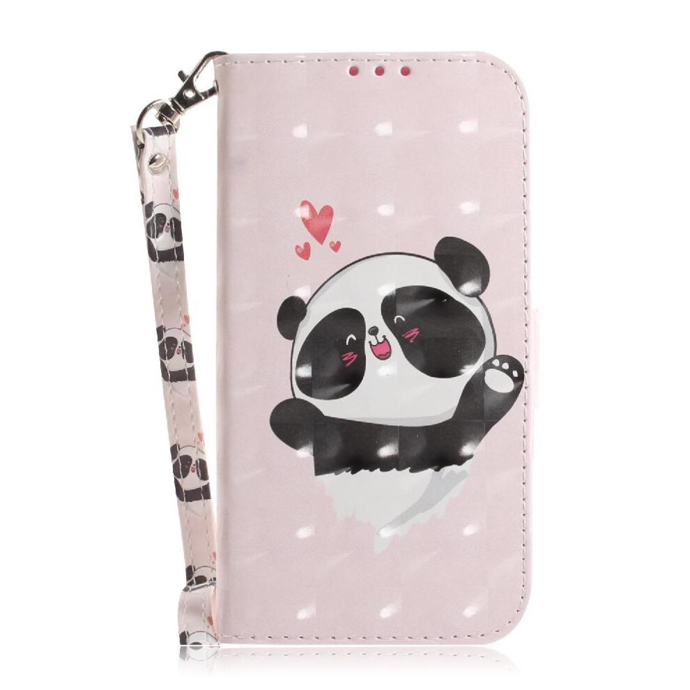 (C7 ) 3D Painted Protective Case For Google Pixel 9 Pro Wallet Card Slots Lanyard Pu Leather Magnetic Closure 764544159036