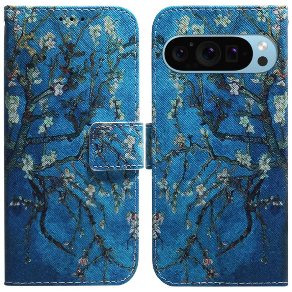(Ohter) Flip Case For Google Pixel 9 Wallet Pu Leather Magnetic Closure Card Slots Painted 764544162340