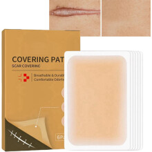 6Pcs Concealer Sticker,Invisible Scar Cover-Up,Breathable and Waterproof Scar Cover Stickers,Ultra Thin Patch for Scar,Concealer Sticker