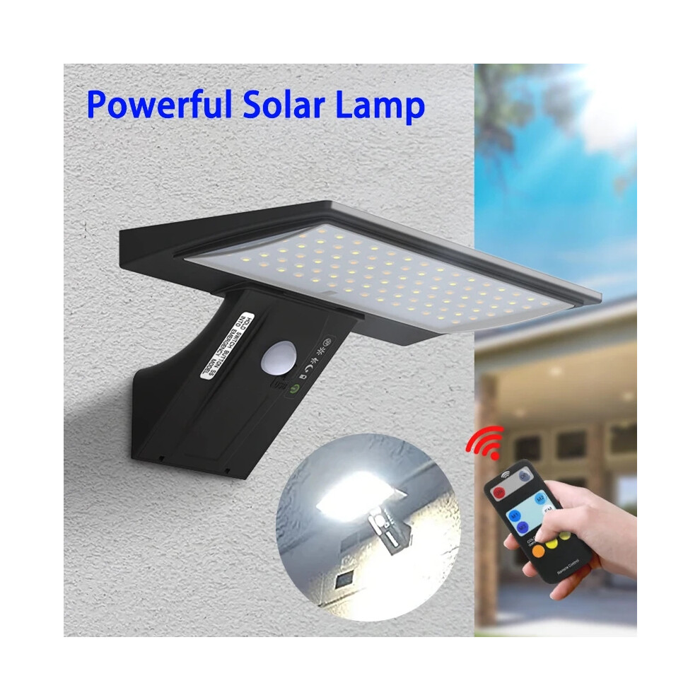 (1 Pack) Led Solar Motion Sensor Light, 108 LED Waterproof Light With 3 Light Modes