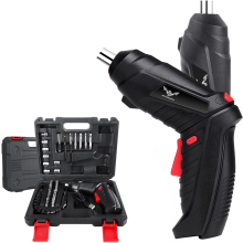 Electric Screwdriver Cordless, 47 in 1 Portable Cordless Drills, 3.6V Rechargeable 3.5Nm Screwdriver Kit, Dual Positio