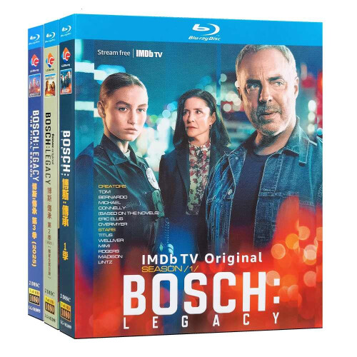 Bosch: Legacy Season 1-3 Blu-ray 1080P BD