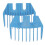 (As show, One size) 2pcs Sheep Clipper Guide Attachment Trimmer Guide Grooming Shear Guide Shaver Guide 5