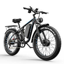 E-BYCCO EB7PRO Dual Motor 52V2000W 23AH 26'' Fat tire Electric Bike