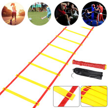 (#2: 8-Rung) 3/4/5/6/7/8/10m Ladder Basketball Football Soccer Sports Speed Training Equipment Fitness Exercise
