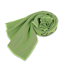 (Green) Cooling Quick Drying Towel Outdoor Cooling Towel Fabric Quick-Drying Sports Towel
