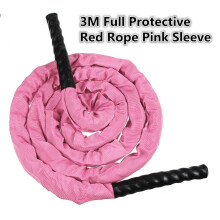 (Type 4) 3-Colors 25mm Dia. Fitness Heavy Jump Rope 300CM Weighted Battle Skipping Ropes Power Improve Muscle Strength Training Rope