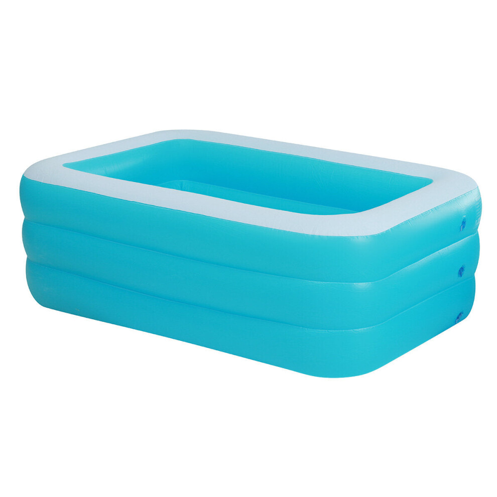 (S) 3.6M PVC Inflatable Swimming Pool Family Summer Water Play Backyard Portable Outdoor Garden Travel