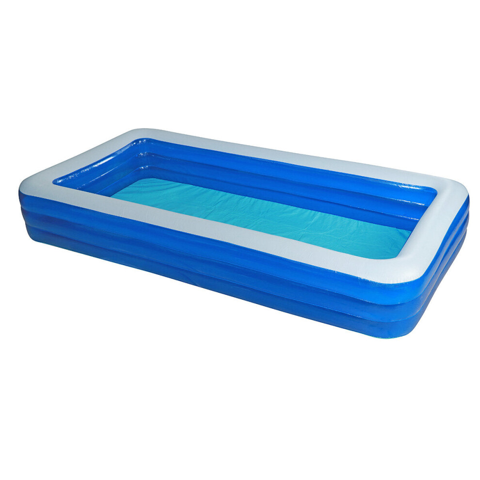 (3XL) 3.6M PVC Inflatable Swimming Pool Family Summer Water Play Backyard Portable Outdoor Garden Travel