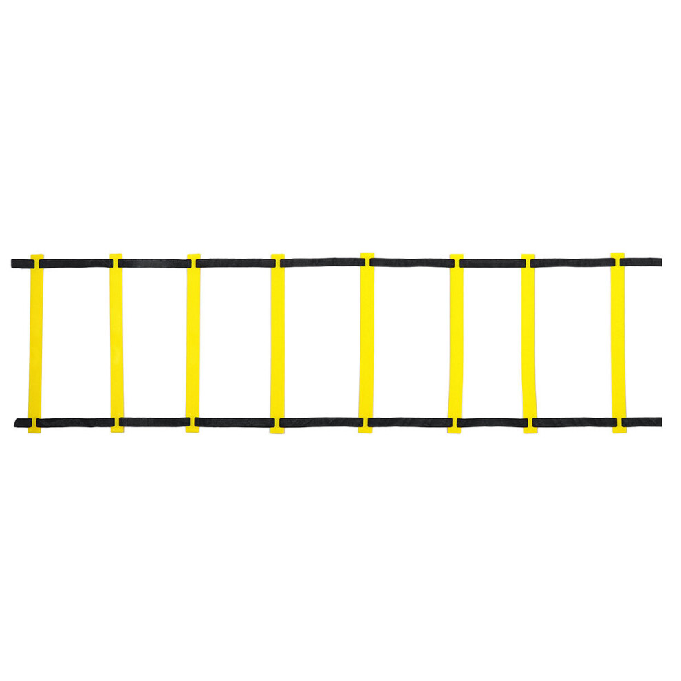 (M) 3/4/5/6/7/8/10m 6-20 Rung Speed Fitness Agility Ladder Football Basketball Training Exercise Tools
