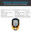 (Without GPS) Excellent Quality Handheld GPS Navigation Receiver Portable Handheld Digital Altimeter Barometer Compass Locator 5