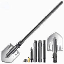 Military Tactical Multifunction Shovel Outdoor Nuggets Tools Camping Survival Folding Spade Tool Car Equipment Snow Shovel