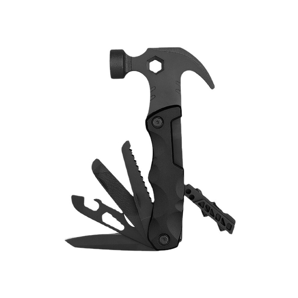 (Black) Outdoor Camping Claw Hammer for Survival Tent Multifunctional Hand Tools-image-OPC-PGNXB9R-NEW