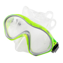 (Green) Children's Snorkeling Goggles and Snorkel Combos Goggles Blue and Green