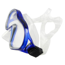 (Blue) Children's Snorkeling Goggles and Snorkel Combos Goggles Blue and Green