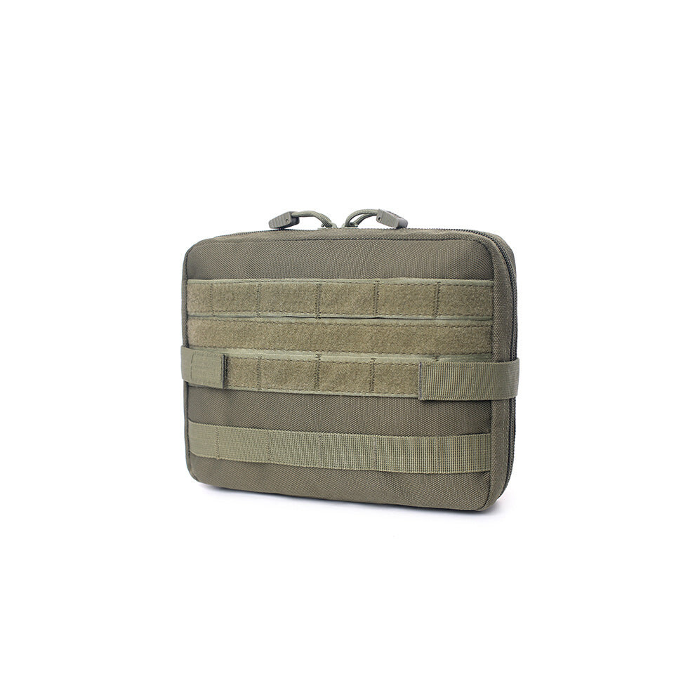 (Army Green) Military Pouch Bag Medical EMT Tactical Outdoor Emergency Pack Camping Hunting Accessories Utility Multi-tool Kit EDC Bag