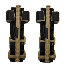 (Black 2pcs) Tactical Rescue Tourniquet Rapid Hemostatic Control Equipment Single-Handed Application for Outdoor Hiking Emergency