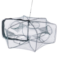 (B) Foldable Fishing Net Bait Trap Fish Minnow Crawfish Shrimp Net