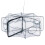 (B) Foldable Fishing Net Bait Trap Fish Minnow Crawfish Shrimp Net 13