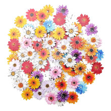Alfykym 100 pcs butoane de margarete din lemn pictate butoane de flori din lemn pentru me?te?uguri butoane de lemn de floarea soarelui 2 gauri bu