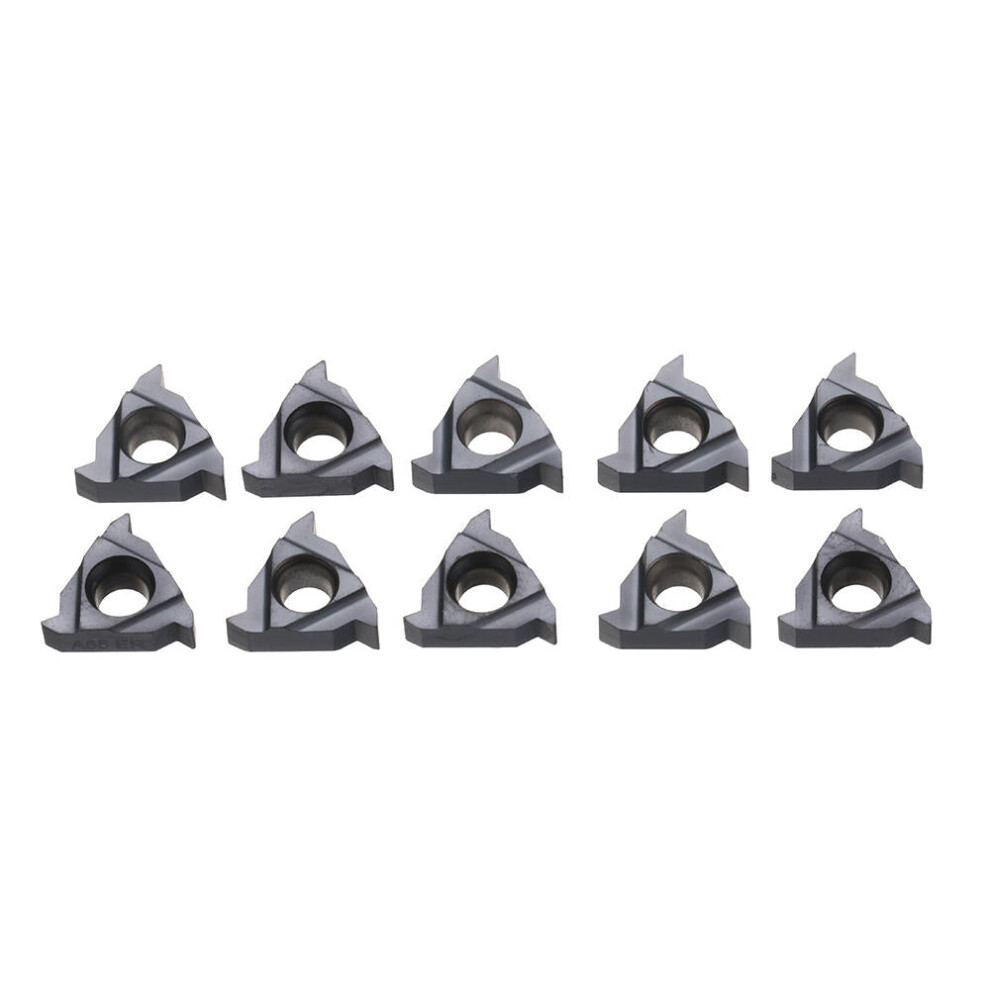 10pcs External Thread Carbide Internal Lathe Insert For Turning Tool Holders