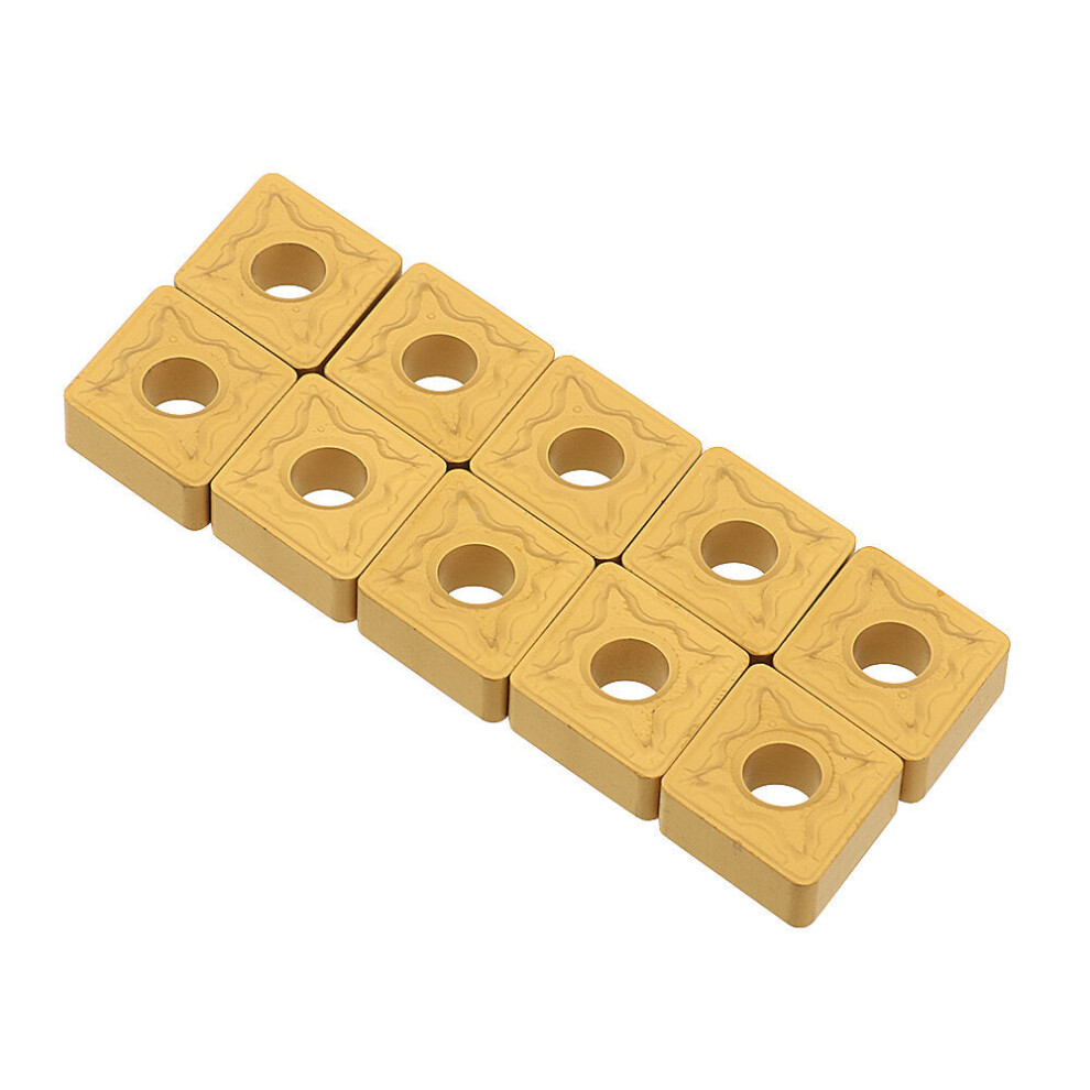 10pcs HM CVD External Turning Tool Carbide Insert Cutting Tool for DCLNR/L